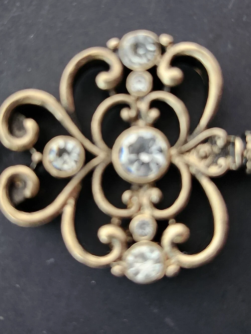 Handcrafted elegant gold